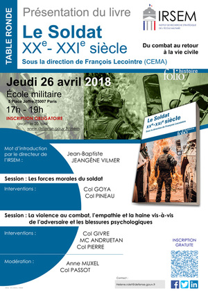 2018 04 26 Affiche Le Soldat Au XXe XXIe Siecle V1