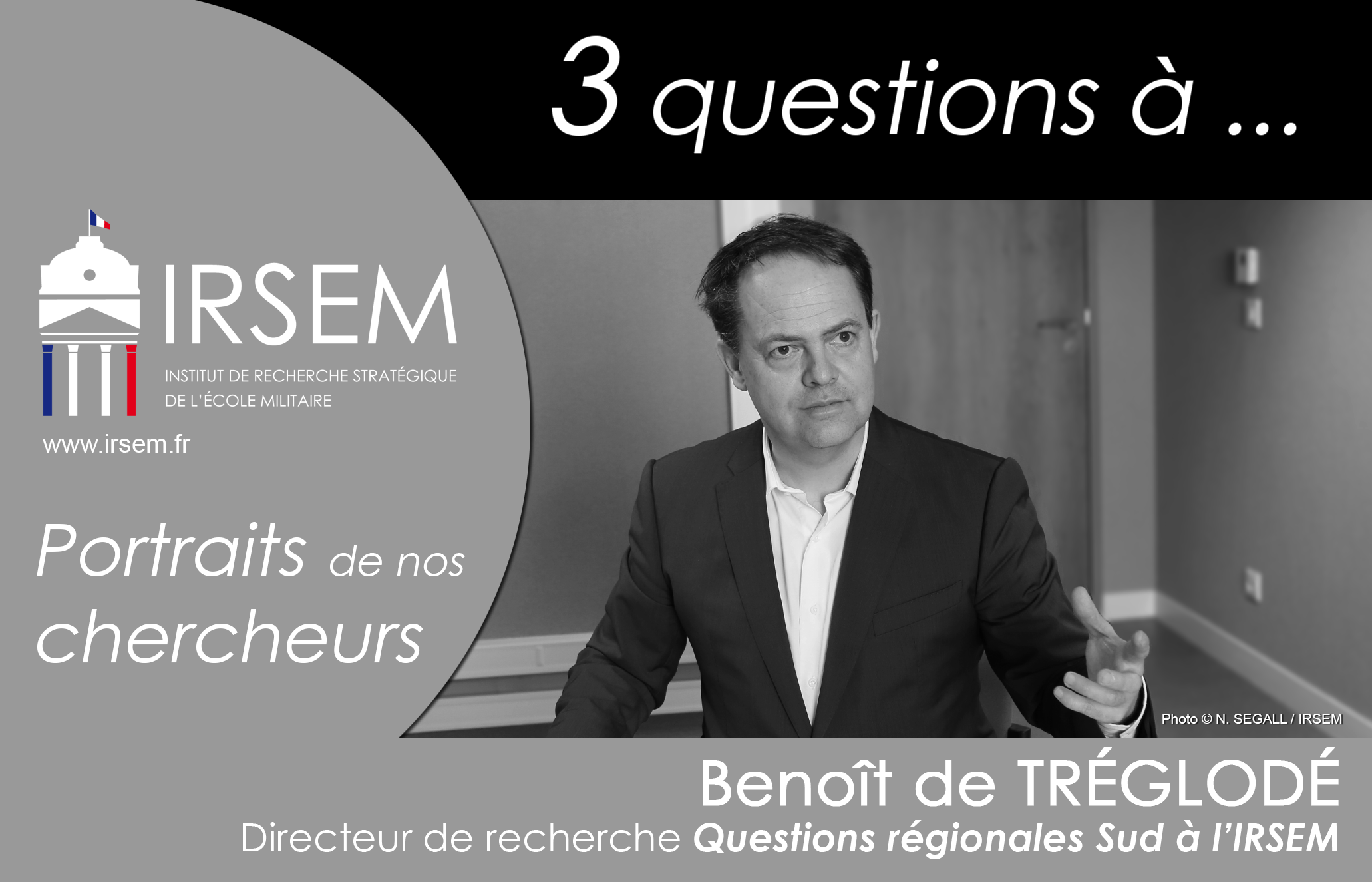 3 questions à... Benoît de TRÉGLODÉ