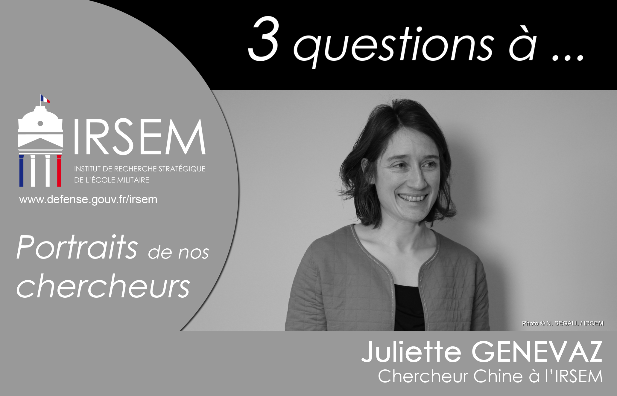 3 questions à... Juliette Genevaz