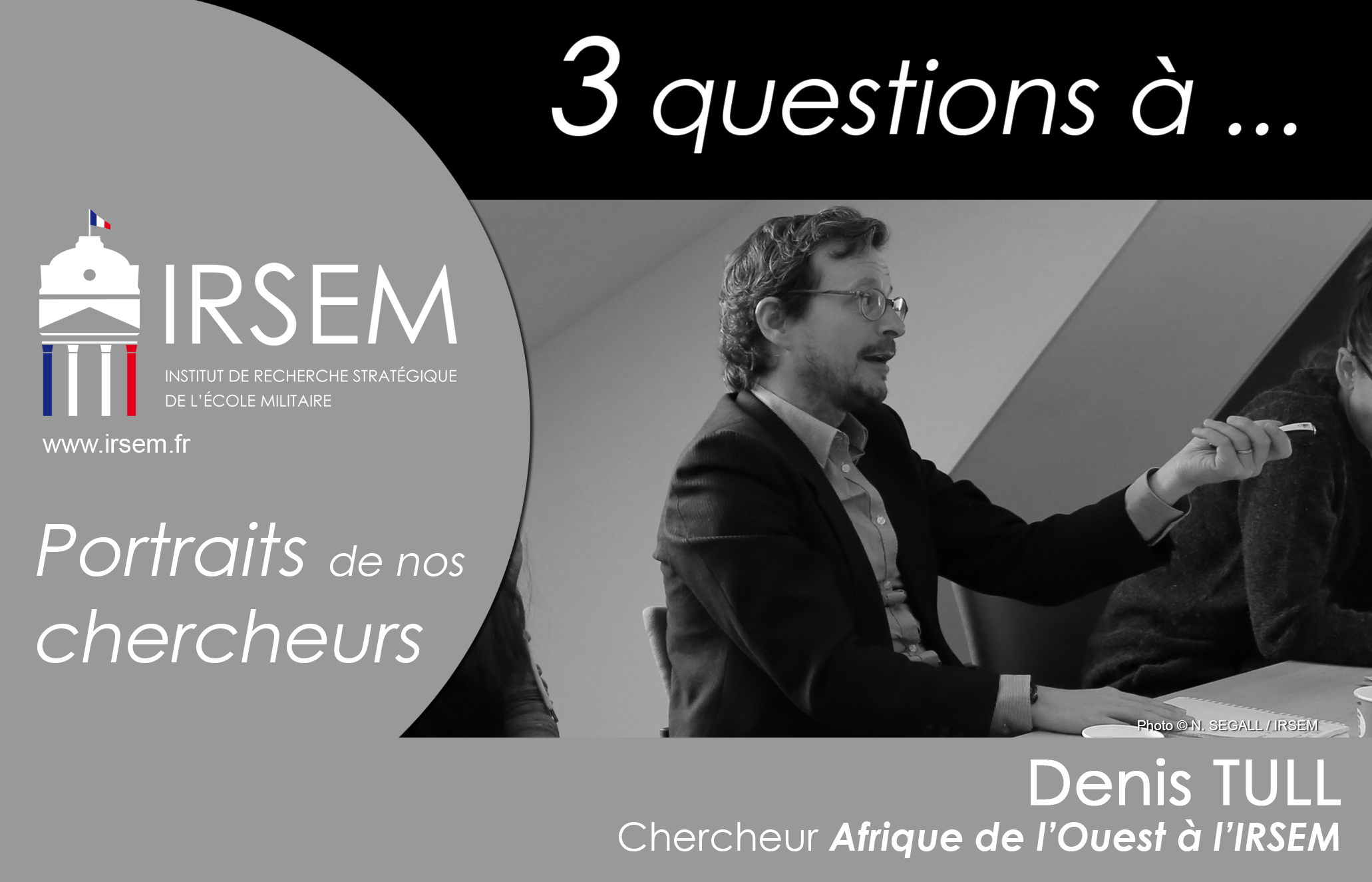 3 questions à ... Denis TULL