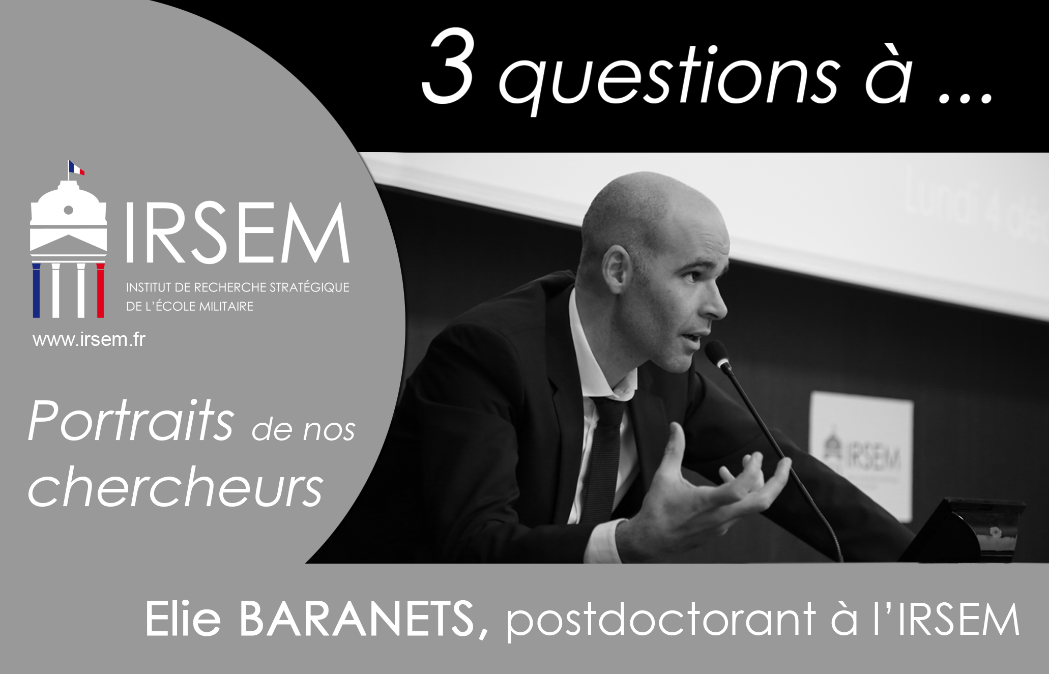 3 questions à ... Elie BARANETS