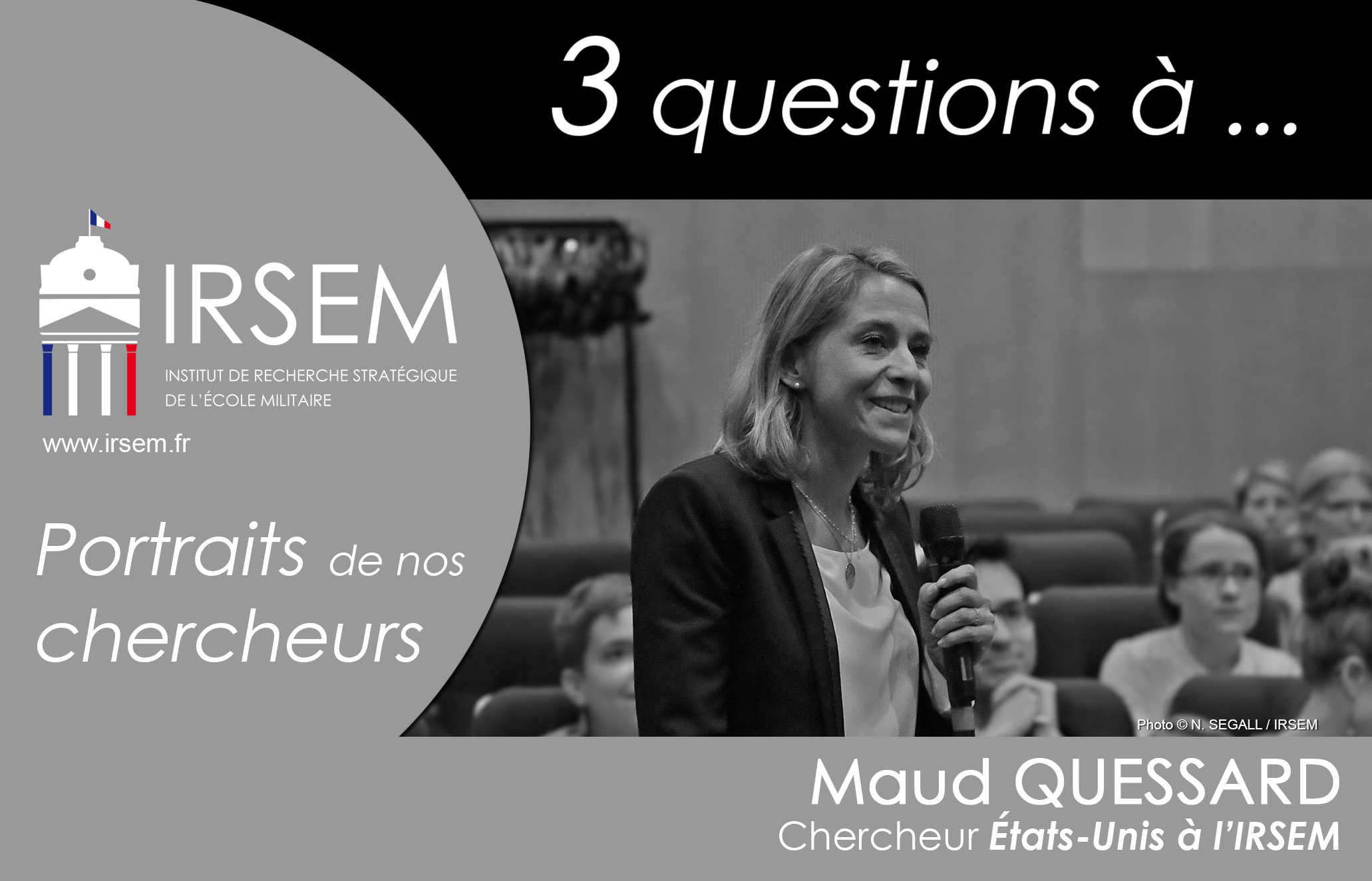 3 questions à ... Maud QUESSARD