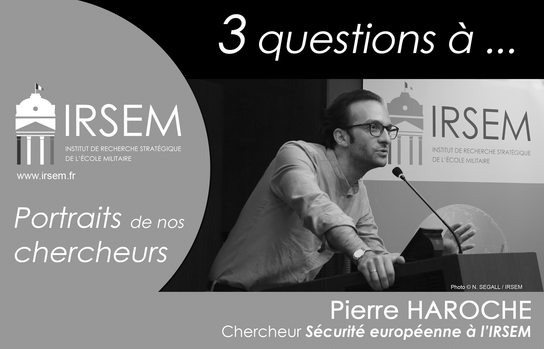 3 questions à Pierre HAROCHE