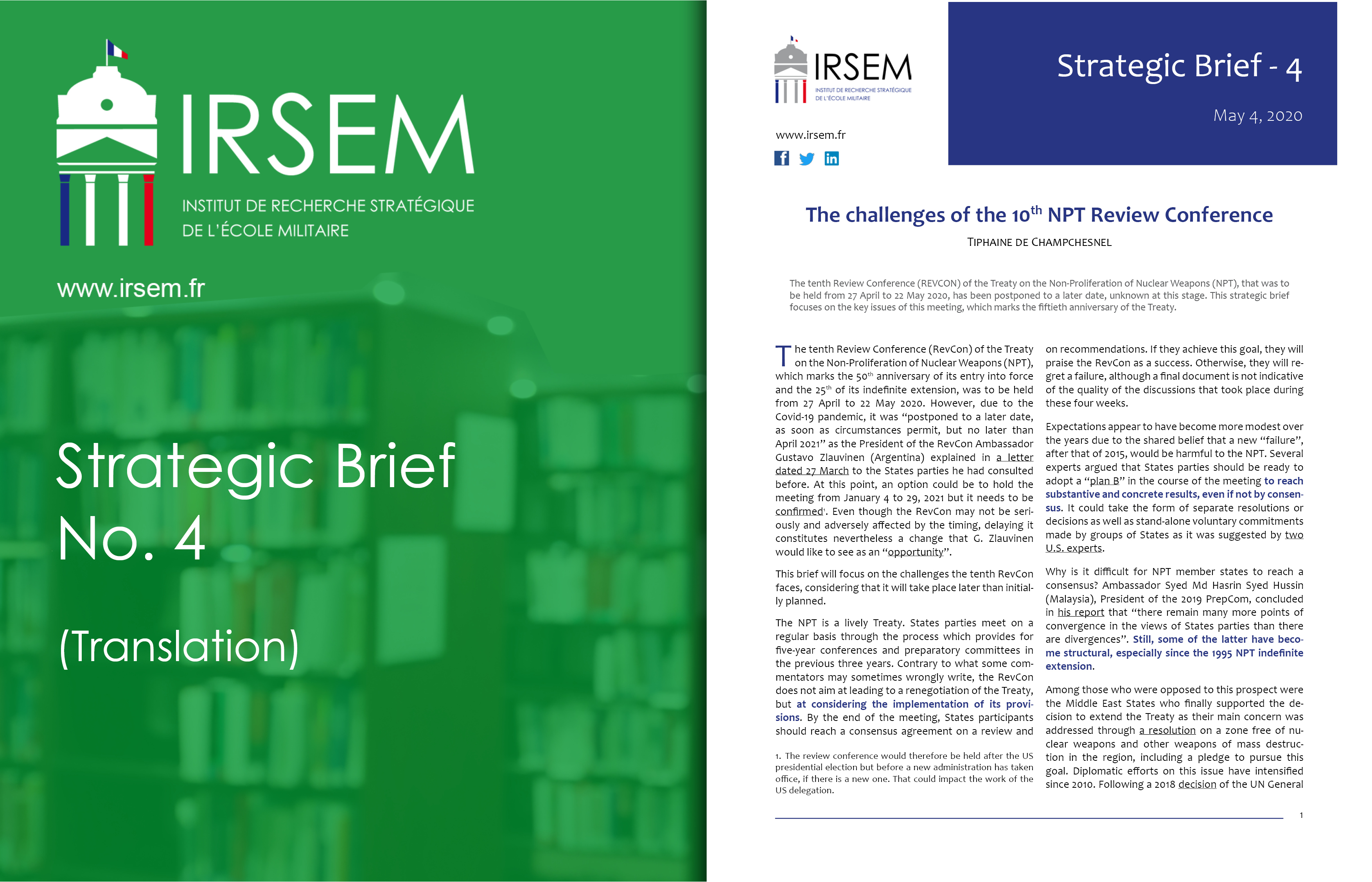 A La Une La Strategic Brief No4