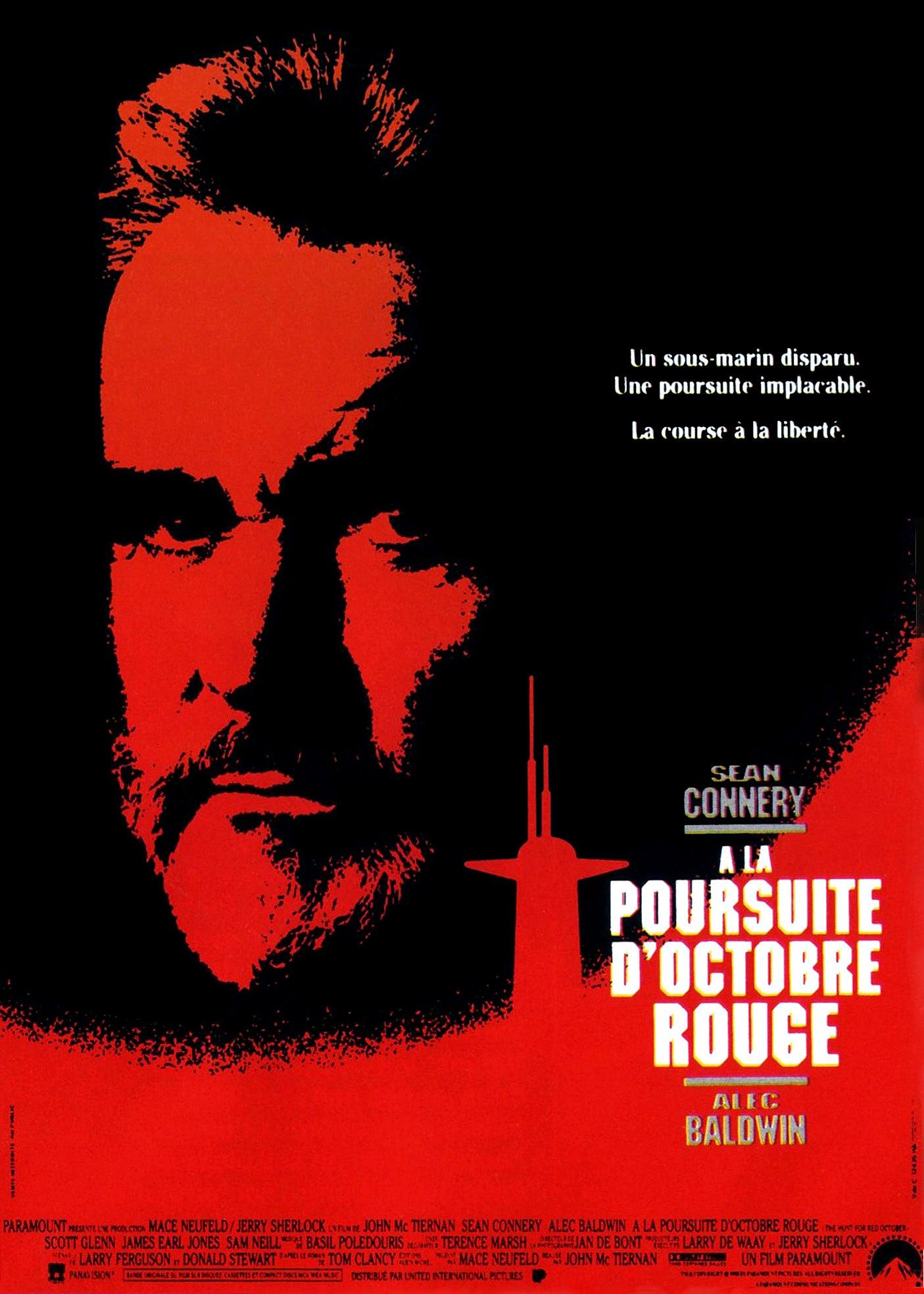 Affiche A La Poursuite D Octobre Rouge