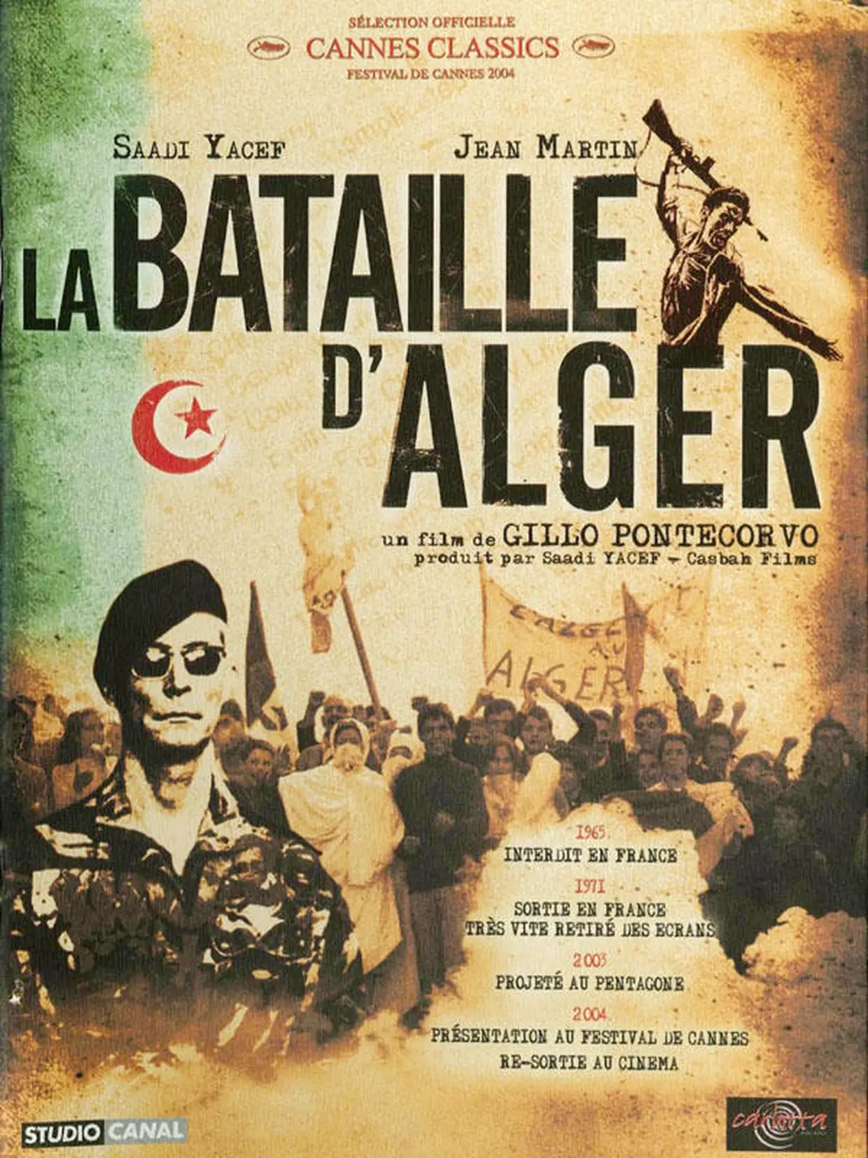 Affiche La Bataille D Alger
