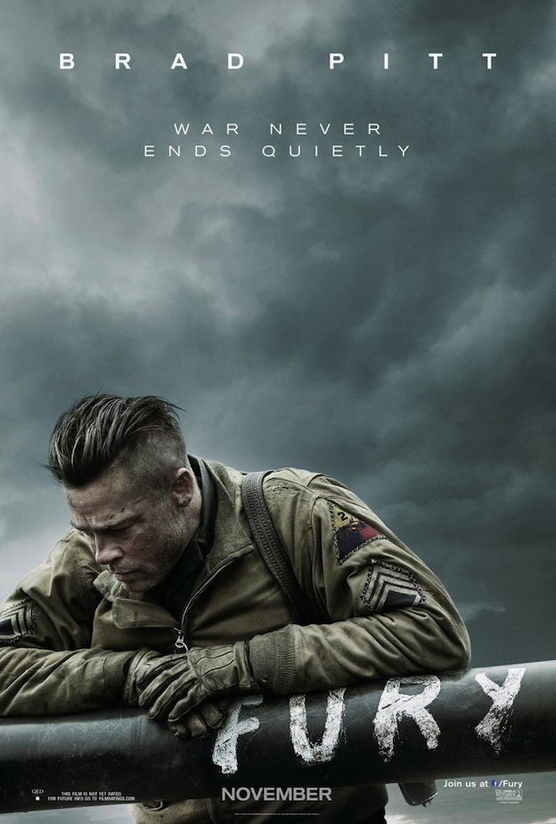Fury De David Ayer Affiche