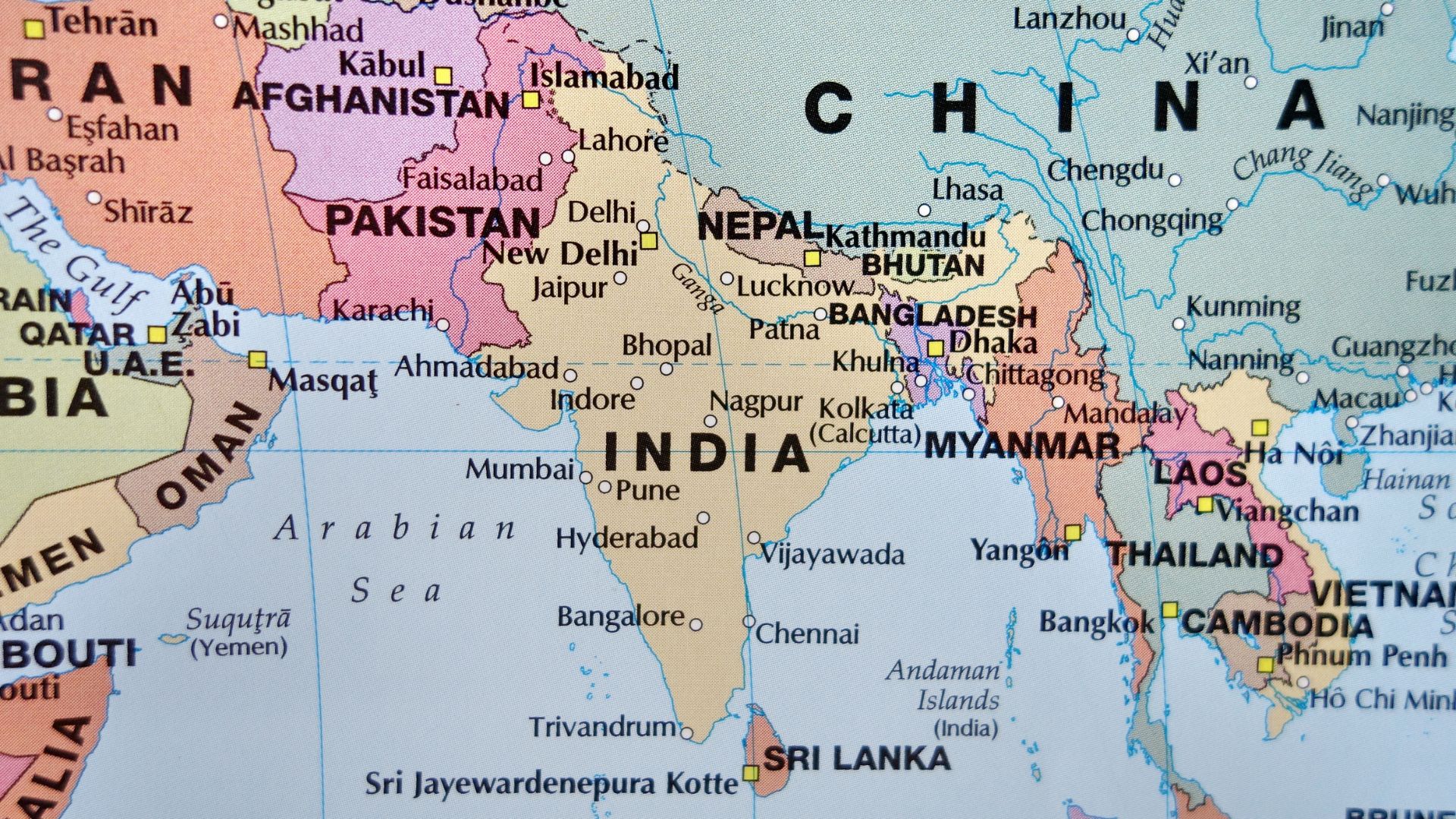 Le Sri Lanka, l'Inde et le Pakistan face à la belt and road initiative chinoise