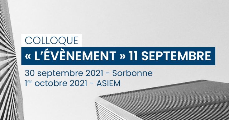 Colloque : "L’évènement" 11 septembre