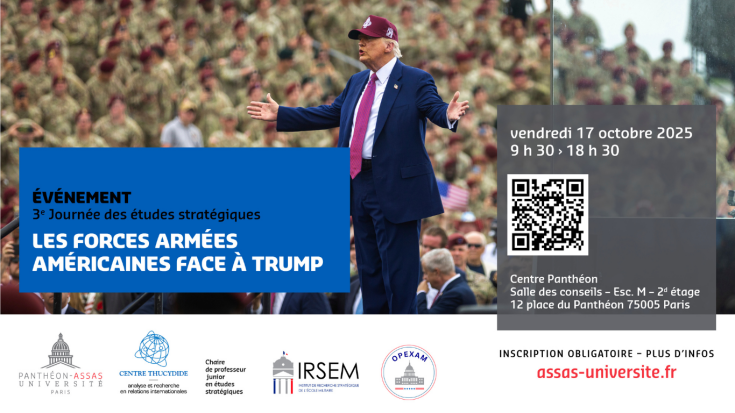3e Journée des études stratégiques : Les forces armées américaines face à Trump