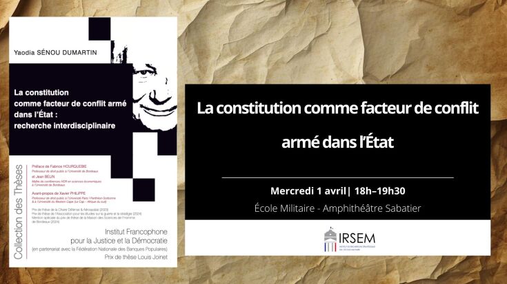 La constitution comme facteur de conflit armé dans l’État