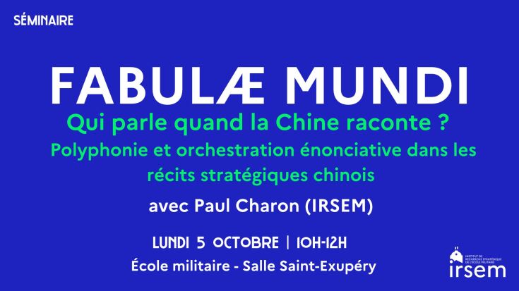 Qui parle quand la Chine raconte ? Polyphonie et orchestration énonciative dans les récits stratégiques chinois