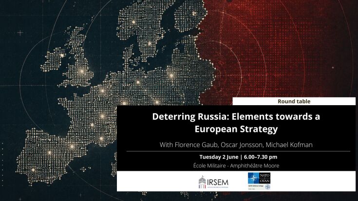 Deterring Russia: Elements towards a European Strategy